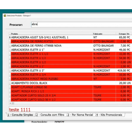 Agrupamento de Vendas - Sistema material para construção