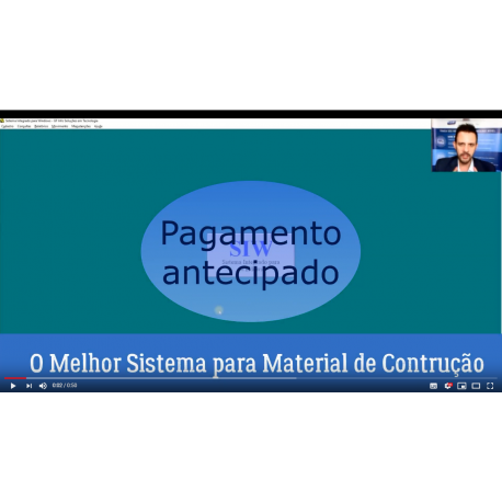 O Melhor Sistema para Material de Construção - Pagamento Antecipado