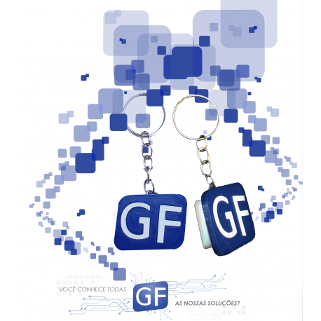 Chaveiro Réplica Mini PC GF escala 1/9